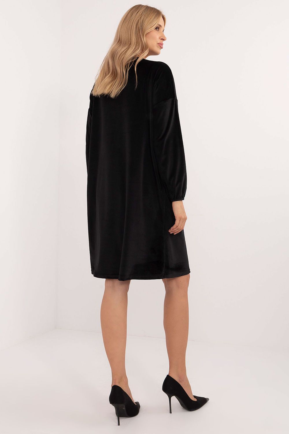  Sukienka Model DHJ-SK-19890.86P Black - Italy Moda 