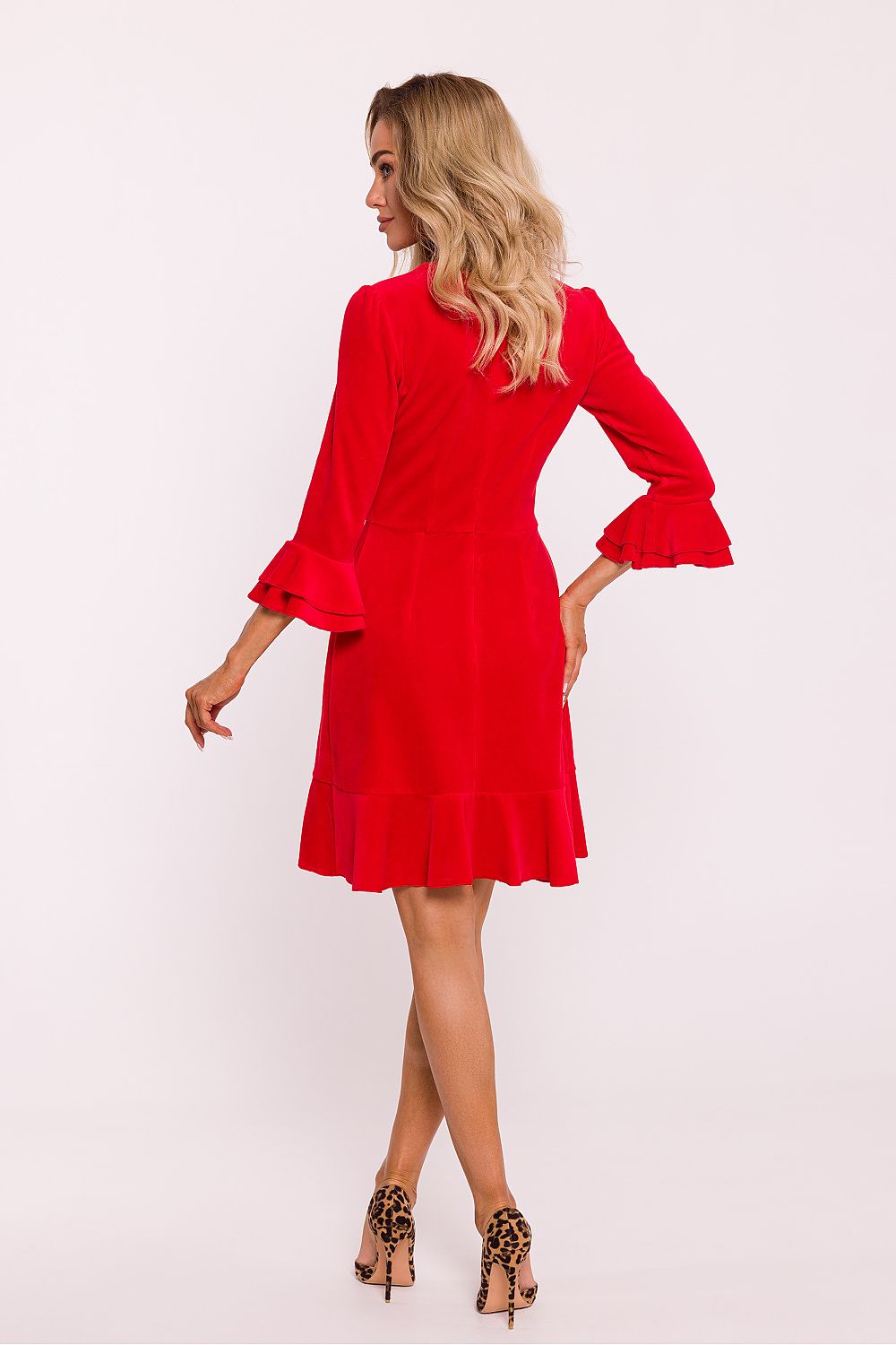  Sukienka Model MOE825 Red - Moe 