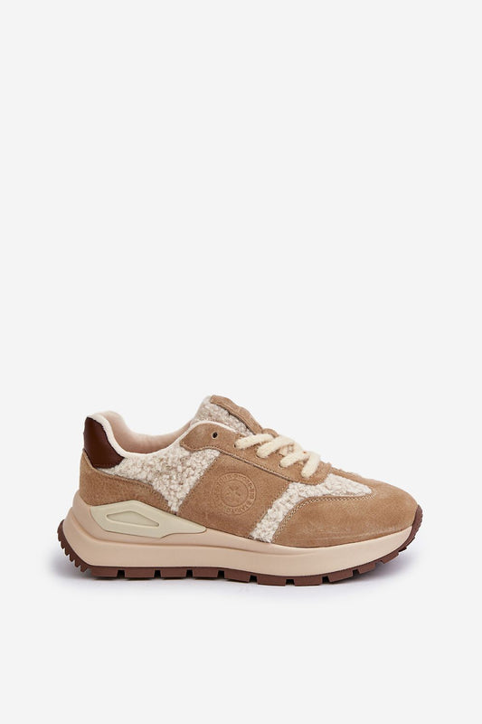   Buty Sportowe Model Big Star OO274A317 Hi-Polly System Beige - Step in style 