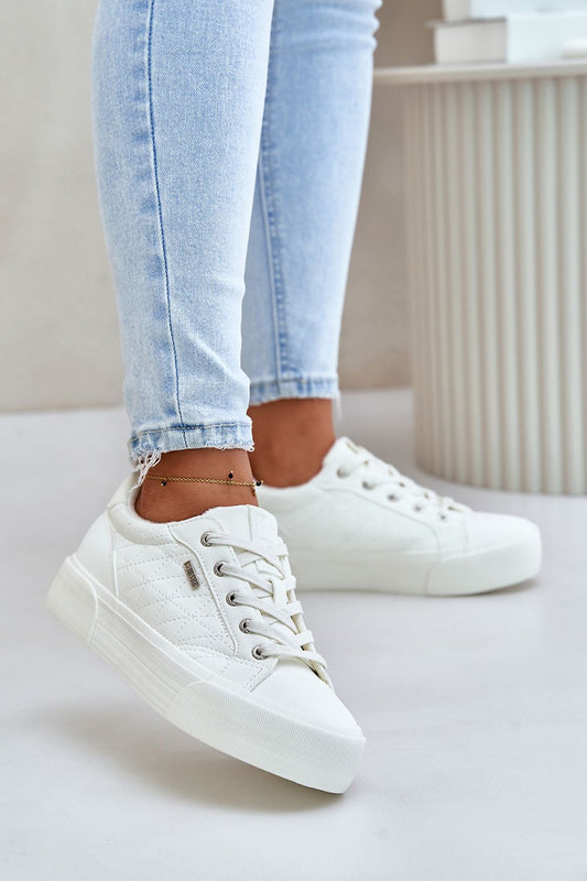   Trampki Model Big Star OO274A464 White - Step in style 