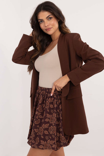  Spódnica Model DHJ-SD-19865-7.69P Brown - Italy Moda 