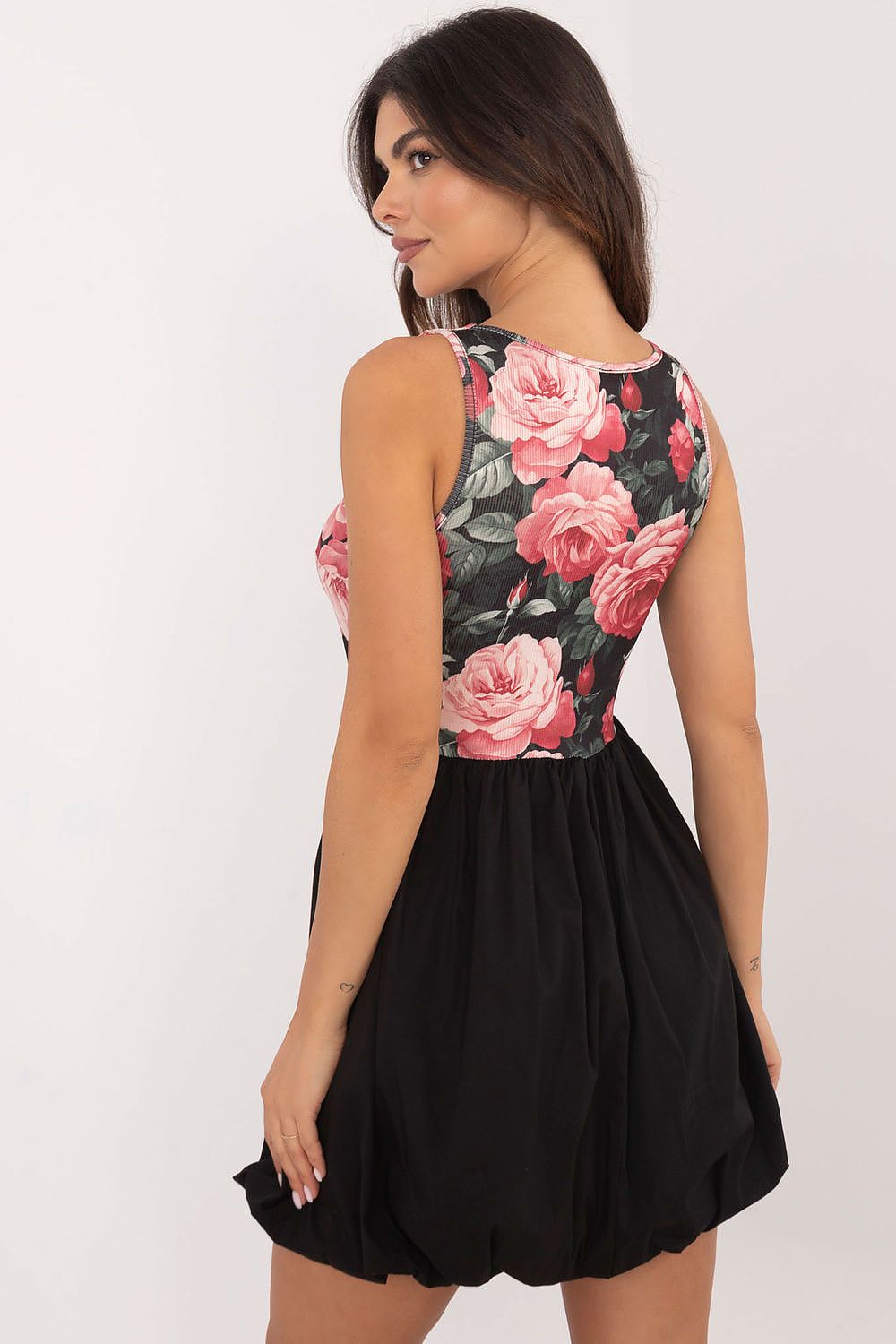  Sukienka Model DHJ-SK-19805-2.65 Black/Pink - Italy Moda 