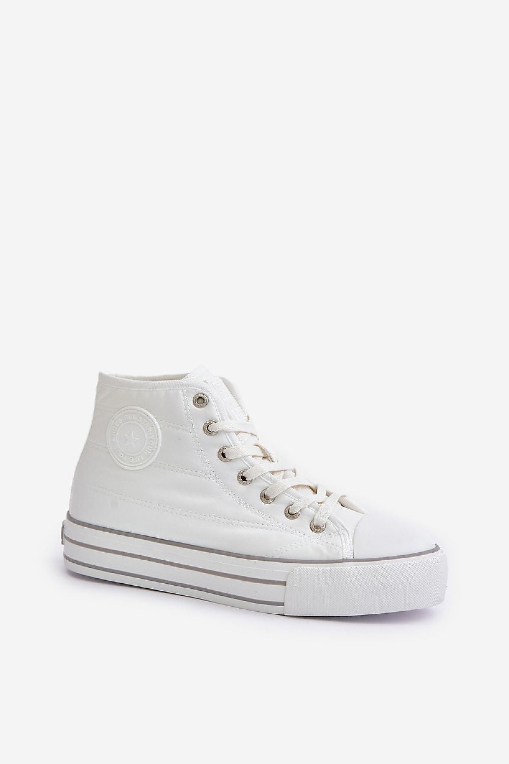   Trampki Model Big Star  OO274A473 White - Step in style 