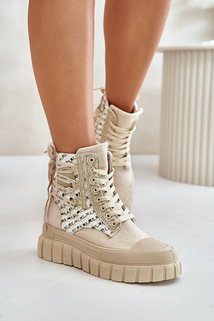   Trampki Model Kernia EV-335 Light Beige - Step in style 
