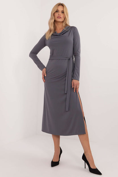  Sukienka Model LK-SK-509792.21P Dark Grey - Lakerta 