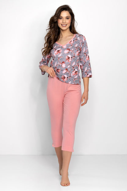  Piżama Damska Model Everyday 223866 Peach - Momenti Per Me 