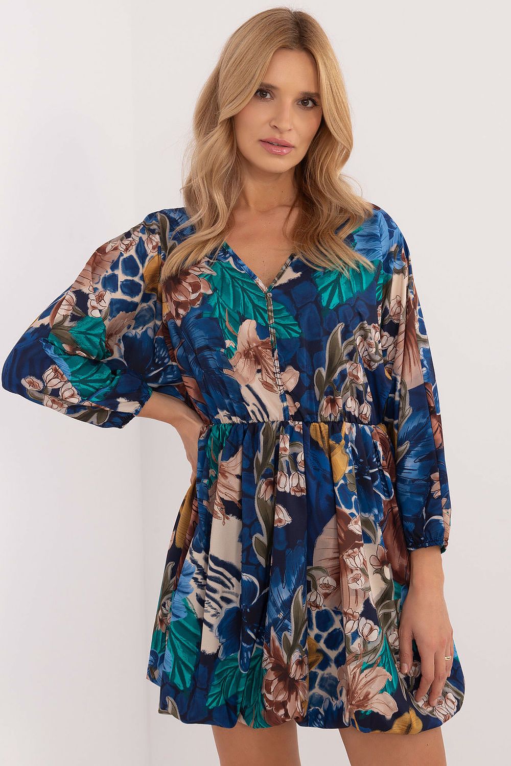  Sukienka Model DHJ-SK-19861-5.27 Dark Blue - Italy Moda 