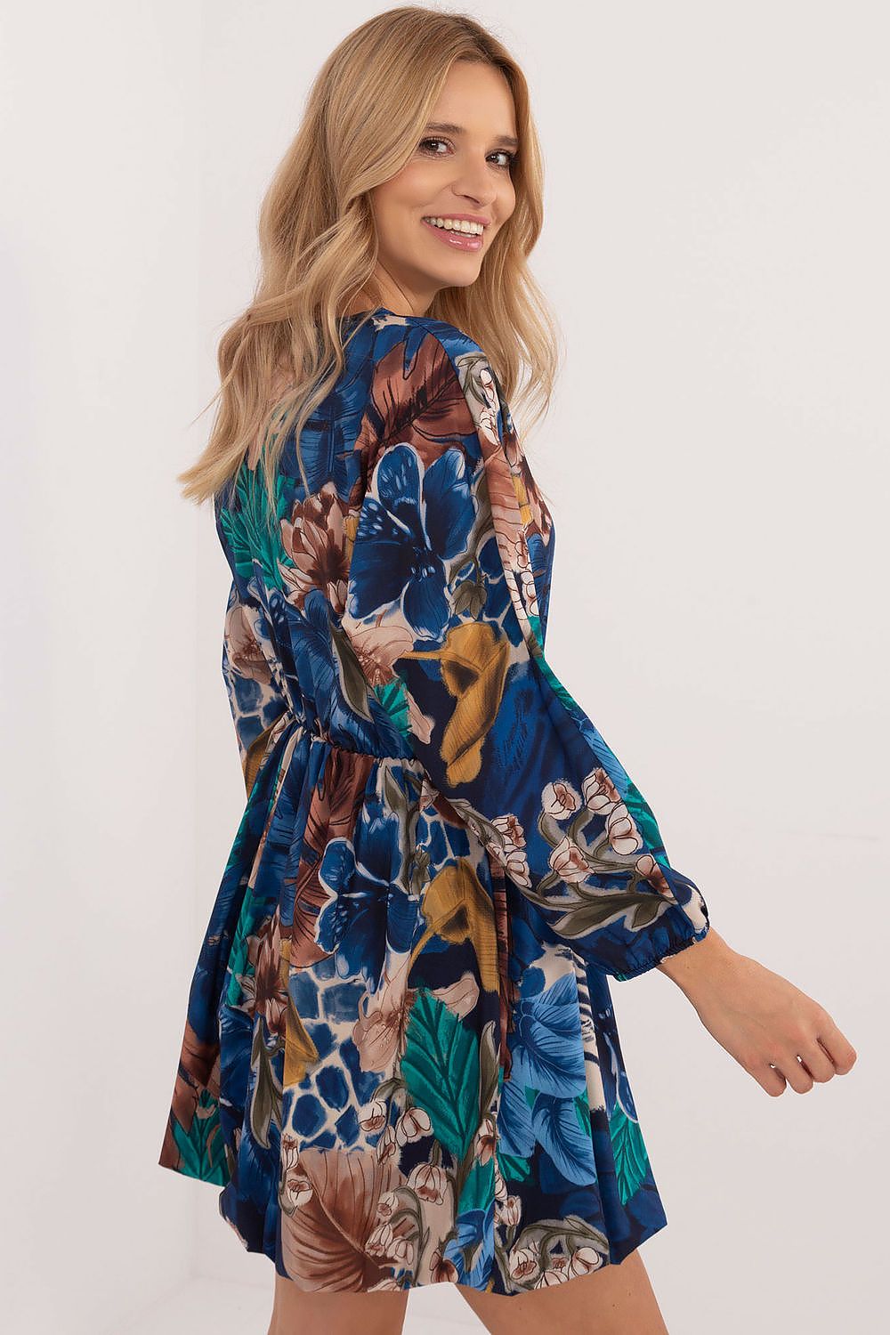  Sukienka Model DHJ-SK-19861-5.27 Dark Blue - Italy Moda 