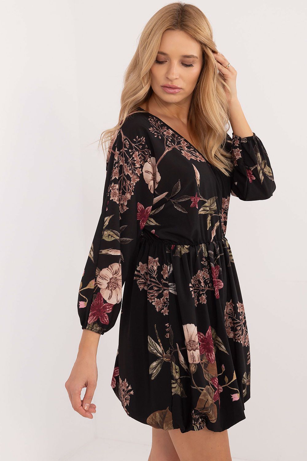 Sukienka Model DHJ-SK-19861-3.11 Black - Italy Moda 