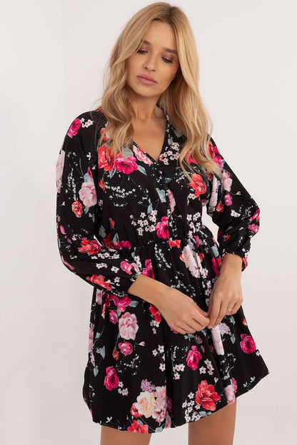  Sukienka Model DHJ-SK-19861-4.28 Black_Red - Italy Moda 