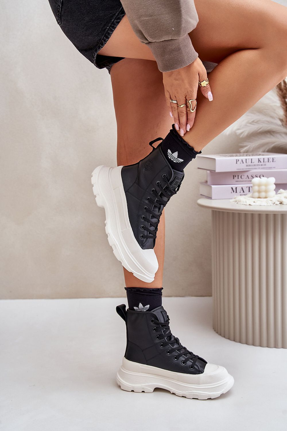   Trampki Model Big Star OO274A599 Black - Step in style 