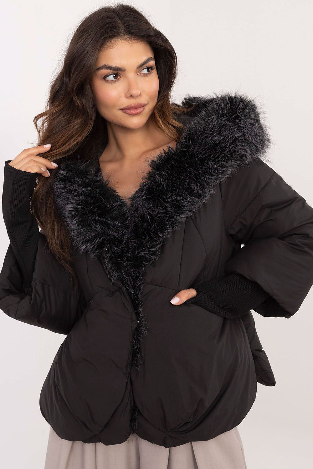   Kurtka Damska Model MBM-KR-26106.71P Black - MBM 