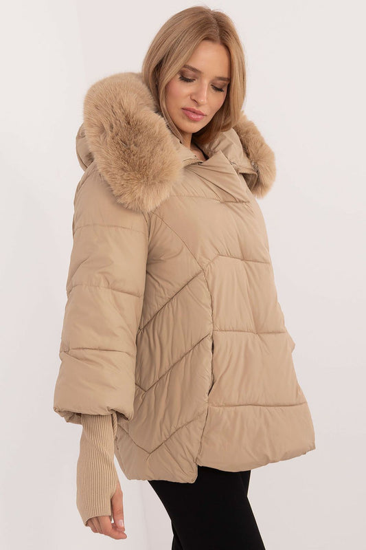   Kurtka Damska Model MBM-KR-2505.14 Camel - MBM 