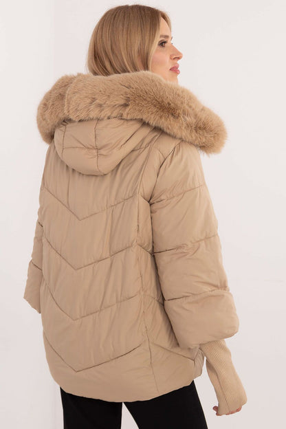   Kurtka Damska Model MBM-KR-2505.14 Camel - MBM 