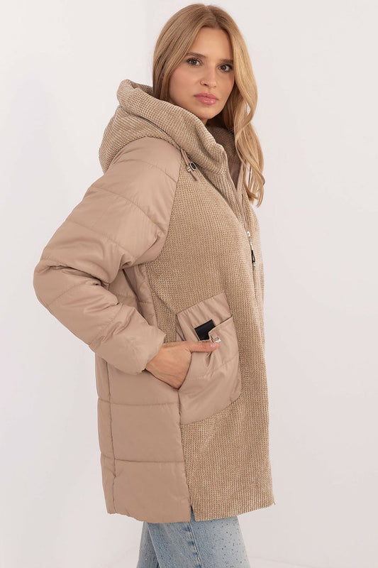   Kurtka Damska Model MBM-KR-F-23301.84 Camel - MBM 