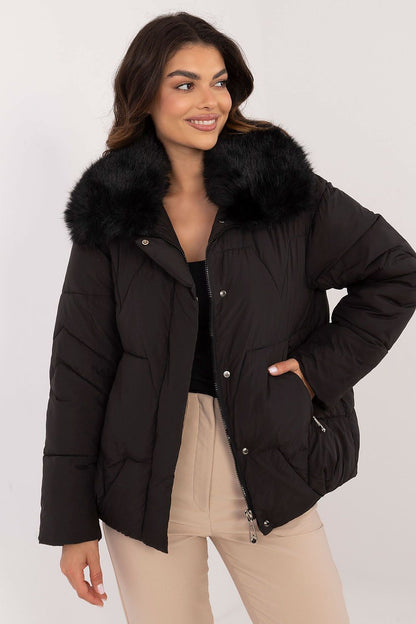   Kurtka Damska Model MBM-KR-2627.43P Black - MBM 