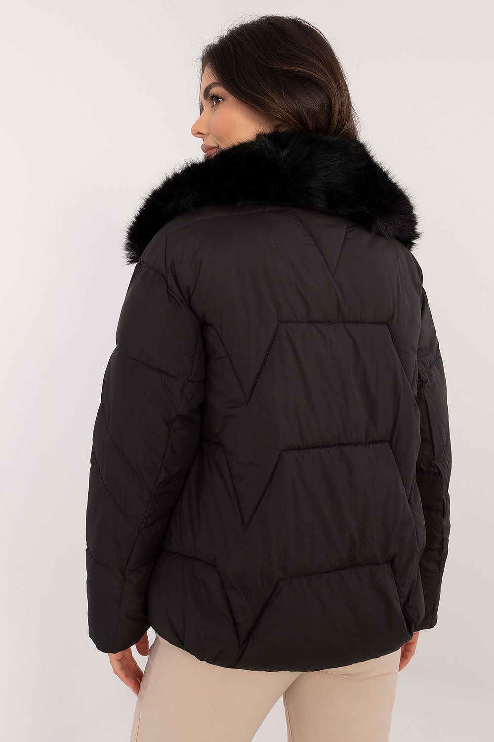   Kurtka Damska Model MBM-KR-2627.43P Black - MBM 