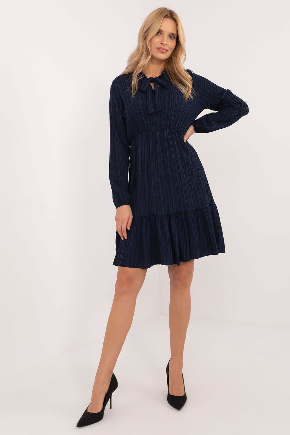  Sukienka Model TW-SK-BI-CB3331.88 Navy - Och Bella 