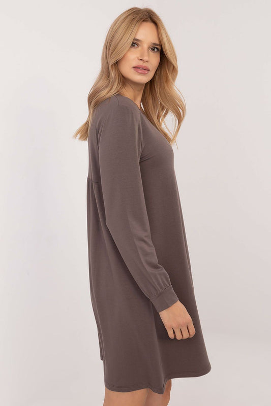  Sukienka Model RV-SK-A-165.61 Dark Brown - Relevance 