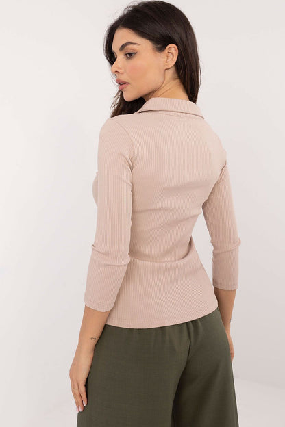   Bluzka Model RV-BZ-9949.11X Beige - Relevance 