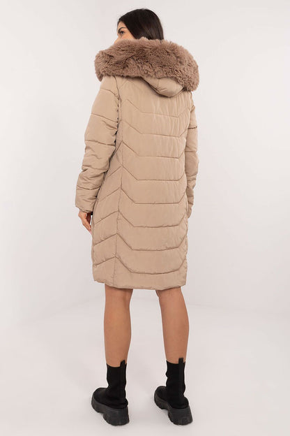   Kurtka Damska Model SK-KR-HH-2408.52P Beige - Factory Price 