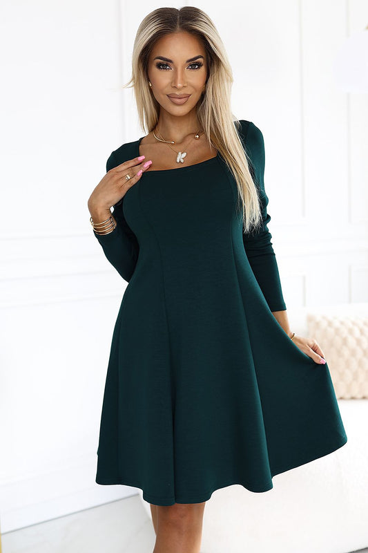  Sukienka Model Ivana 574-1 Bottle Green - Numoco 