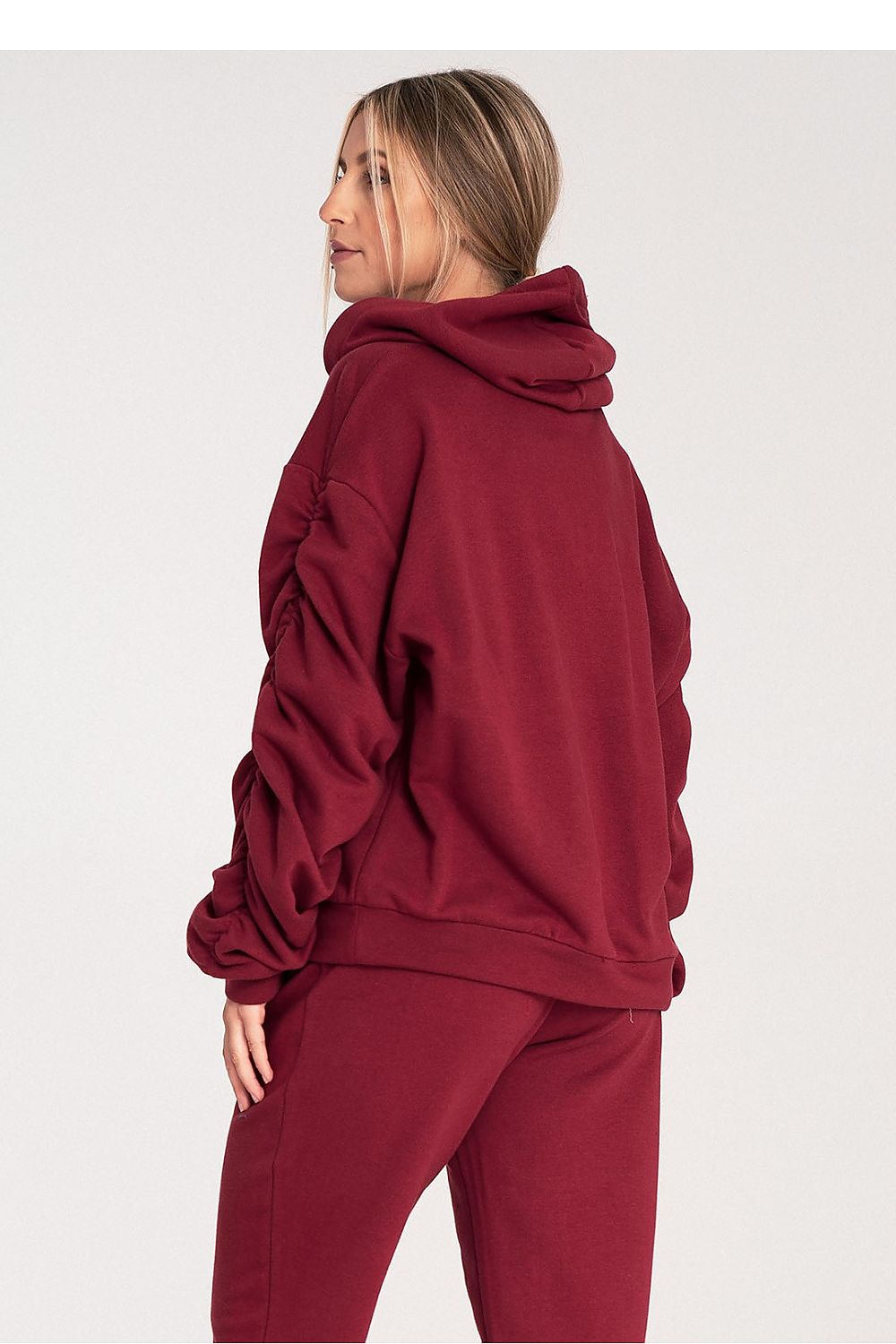   Bluza Damska Model M1055 Bordo - Figl 