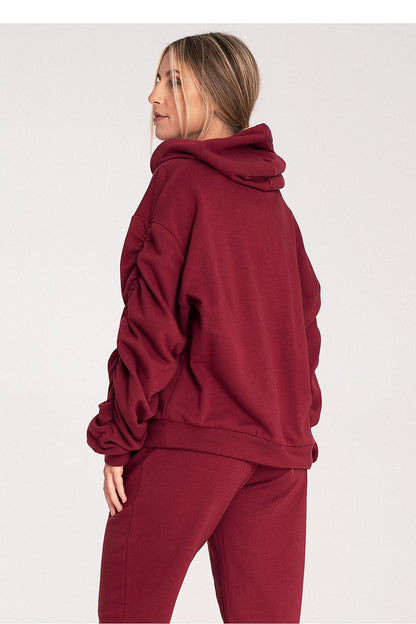   Bluza Damska Model M1055 Bordo - Figl 
