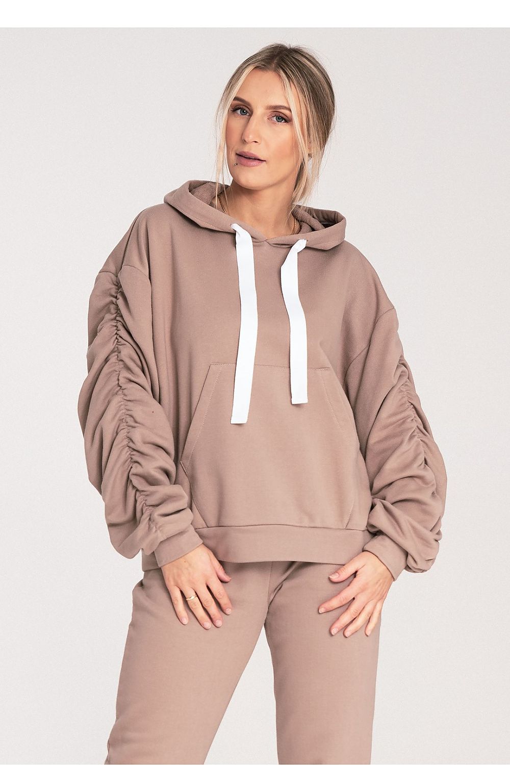   Bluza Damska Model M1055 Beige - Figl 