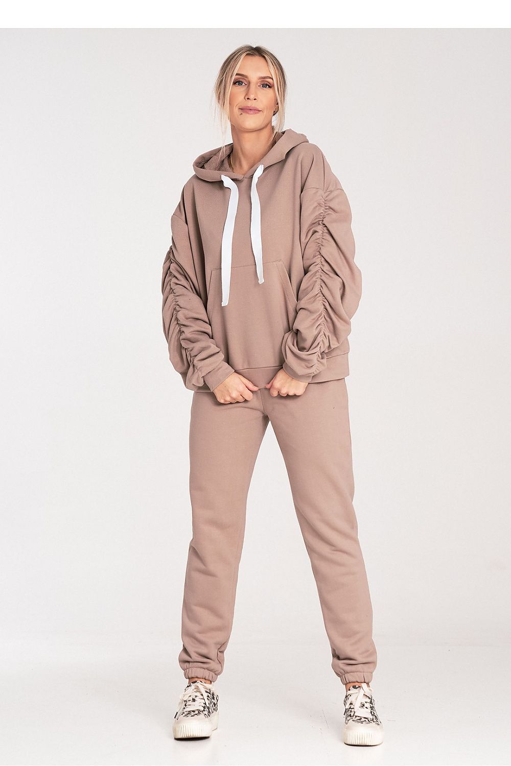   Bluza Damska Model M1055 Beige - Figl 