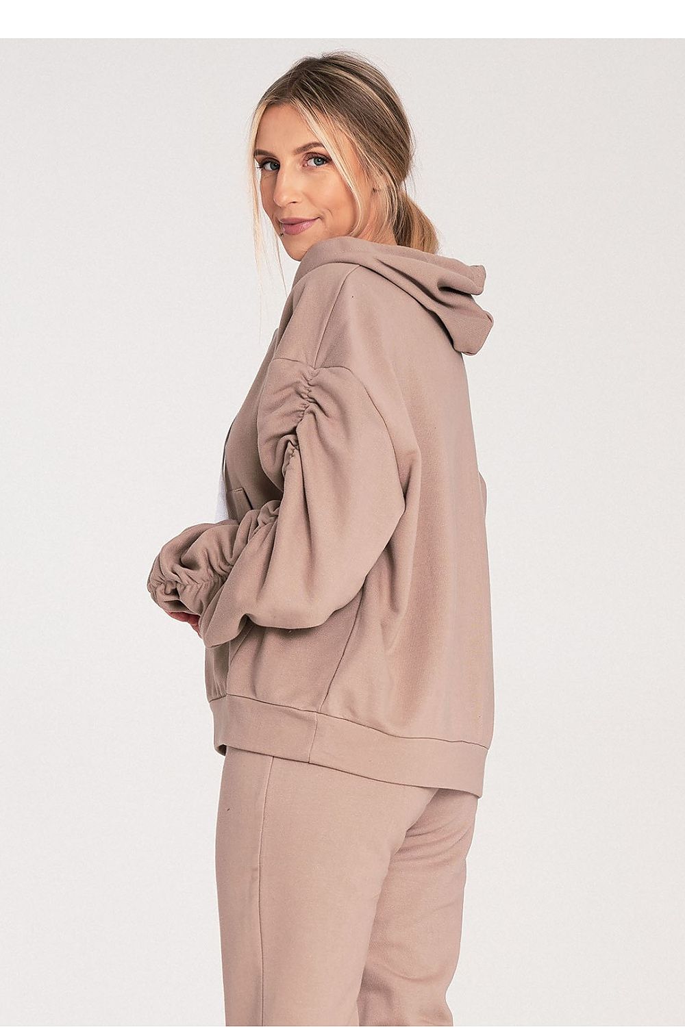   Bluza Damska Model M1055 Beige - Figl 