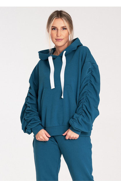   Bluza Damska Model M1055 Blue - Figl 