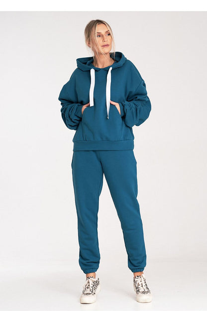   Bluza Damska Model M1055 Blue - Figl 