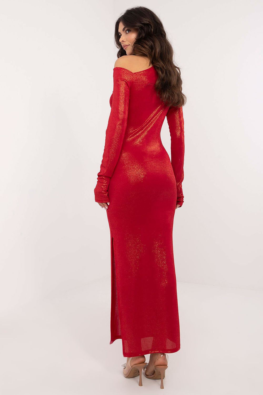  Sukienka Model DHJ-SK-20093.17 Red - Italy Moda 