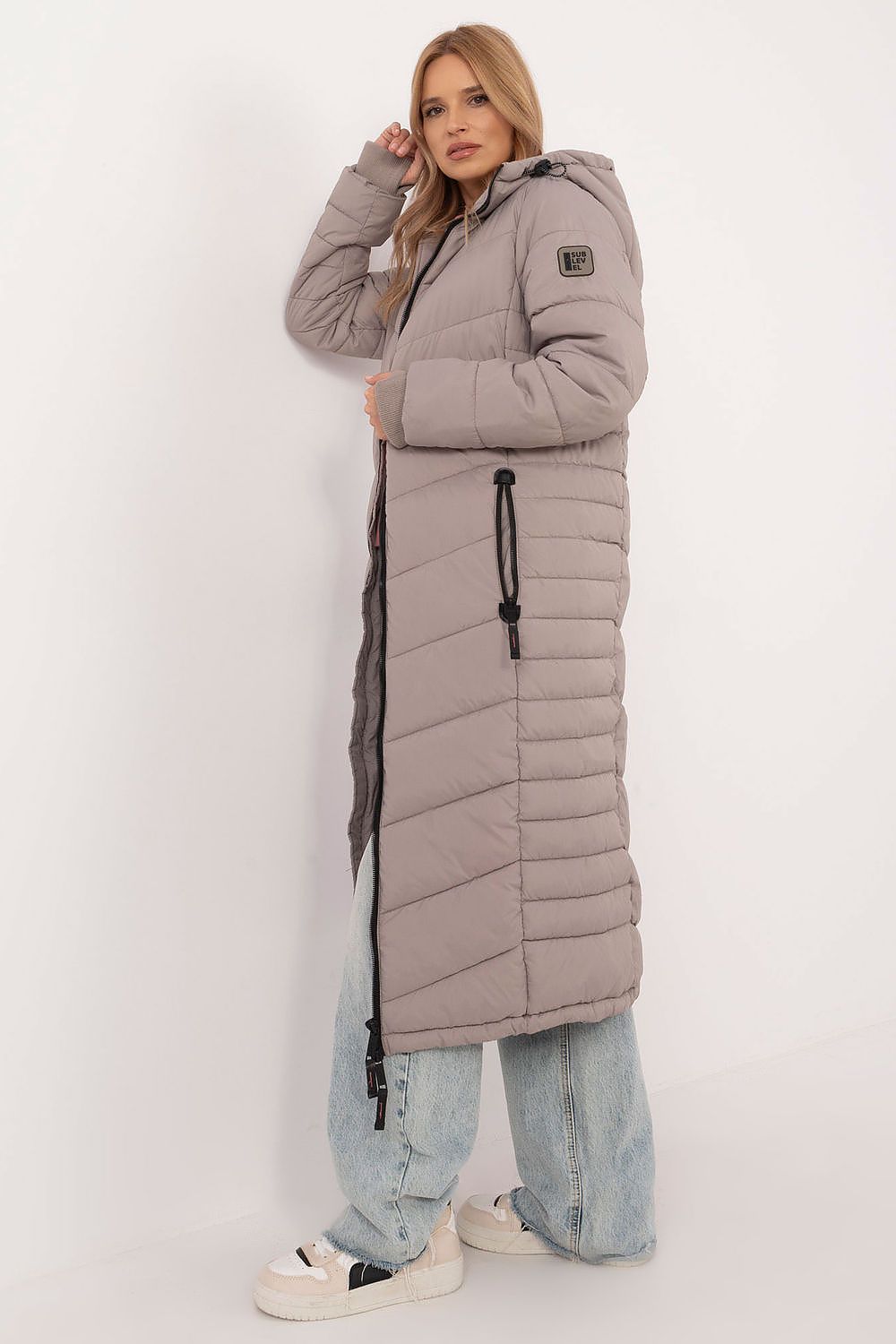   Kurtka Damska Model D51160XB44540A1 Dark Beige - Sublevel 