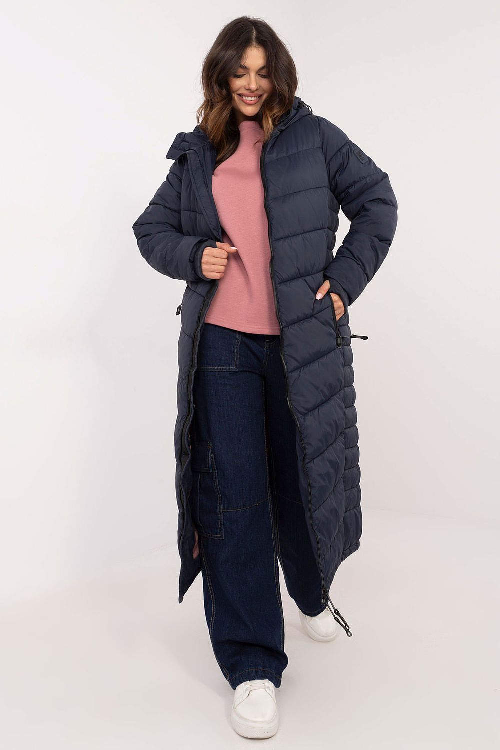   Kurtka Damska Model D51160XB44540A3 Navy - Sublevel 