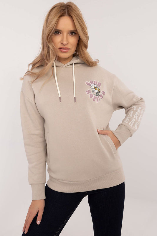   Bluza Damska Model D10600T02420K Beige - Sublevel 