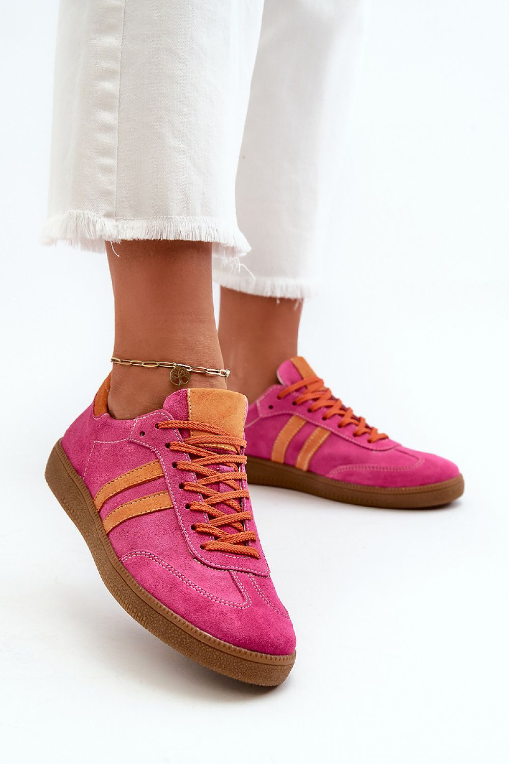   Buty Sportowe Model Zazoo N1068 Fuksja - Step in style 