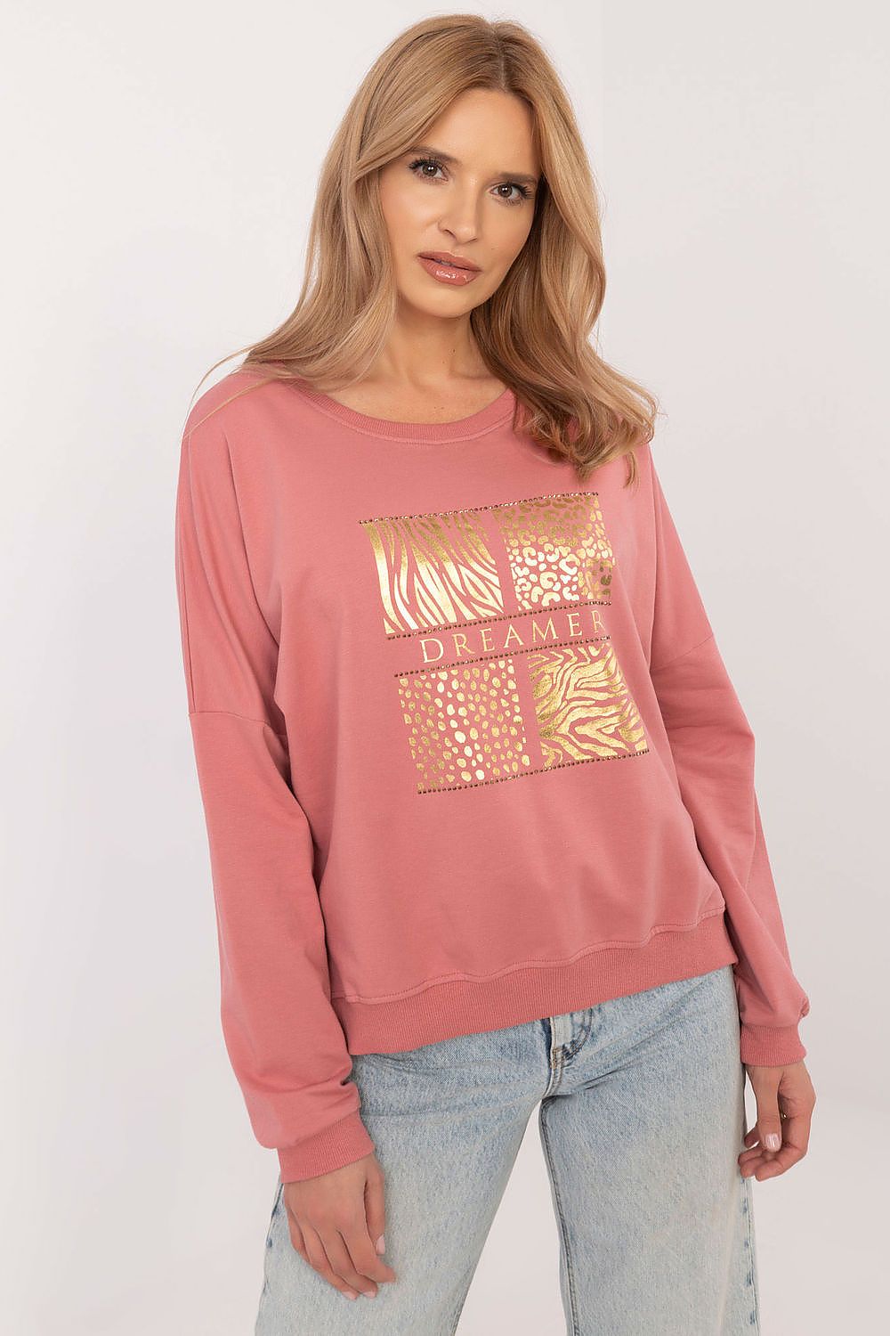   Bluza Damska Model CLM-BZ-1250.32 Dark Pink - Factory Price 