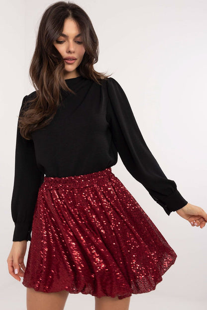  Spódnica Model MI-SD-271360.74 Bordo - Italy Moda 
