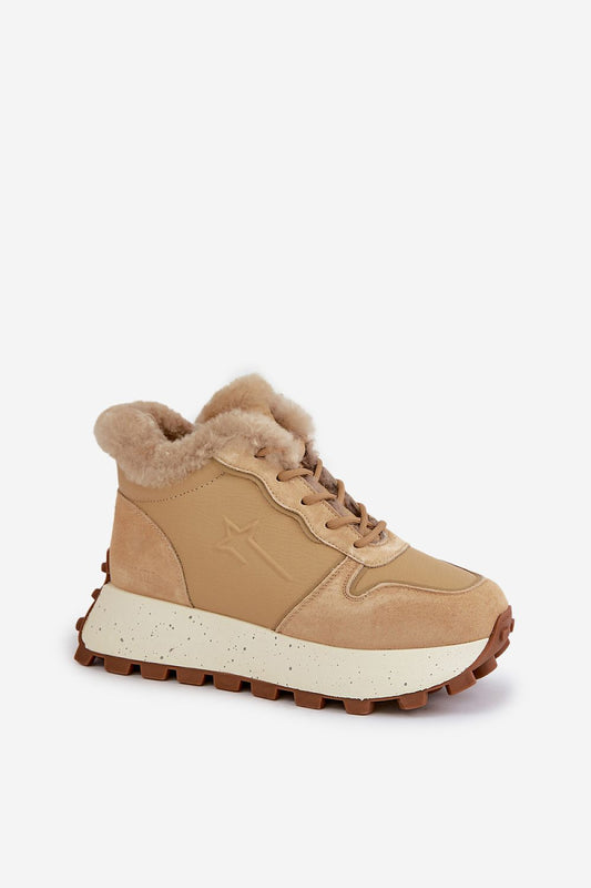   Buty Sportowe Model Big Star OO274A330 Beige - Step in style 