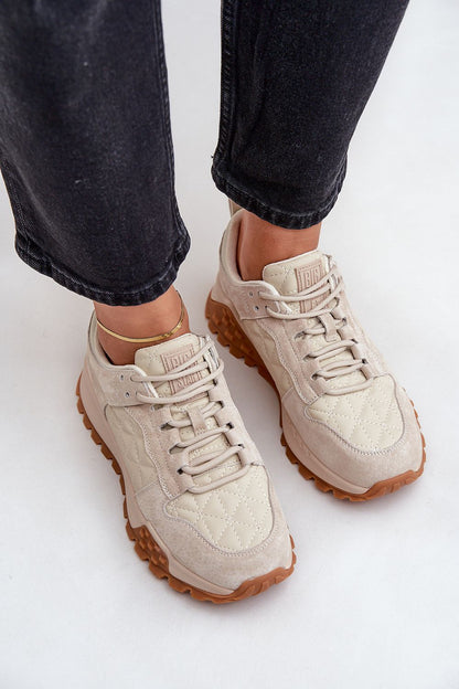   Buty Sportowe Model Big Star OO274A315 Hi-Poly System Beige - Step in style 