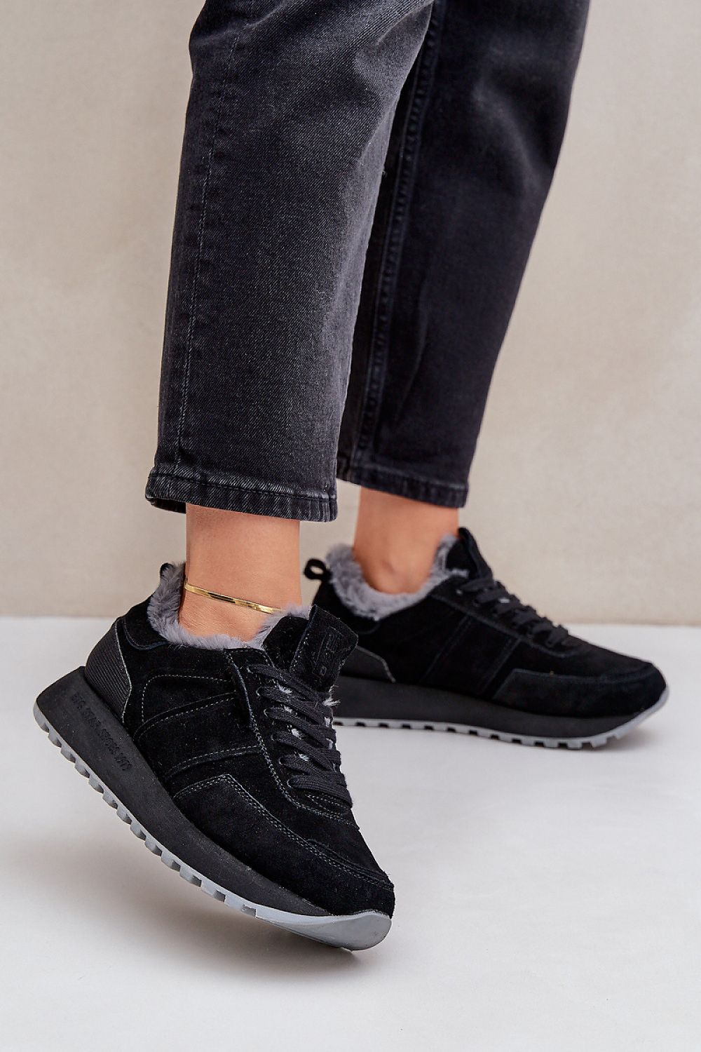   Buty Sportowe Model Big Star OO274580 Hi-Poly System Black - Step in style 