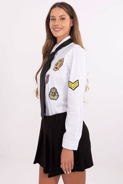   Koszula Damska Model DHJ-KS-20168.08P White - Italy Moda 