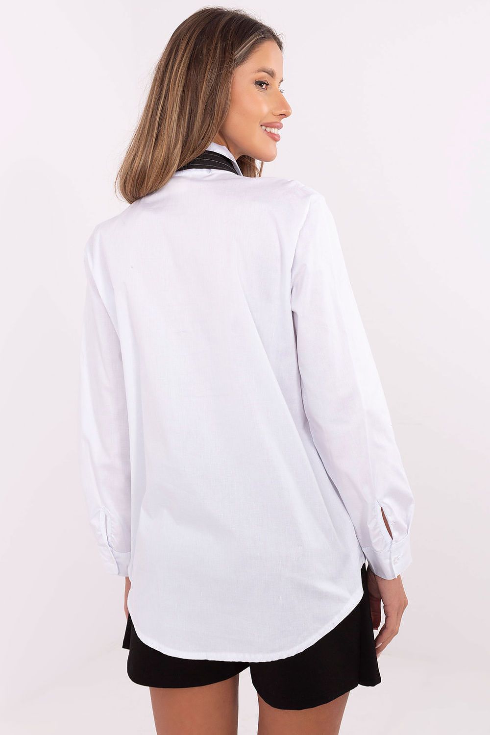   Koszula Damska Model DHJ-KS-20168.08P White - Italy Moda 