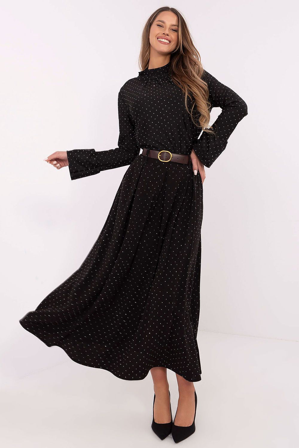  Spódnica Model DHJ-SD-19720-1.32 Black - Italy Moda 
