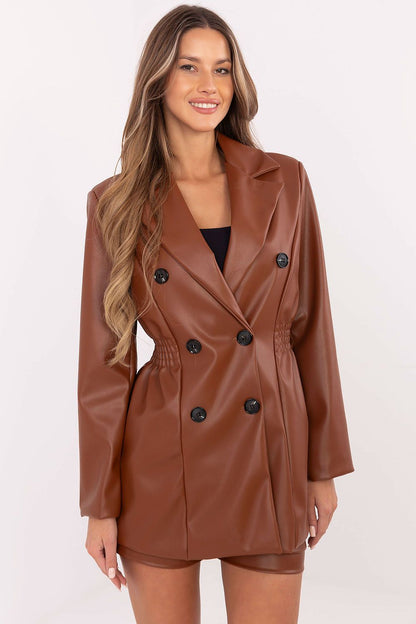   Marynarka Model DHJ-MA-A8683.37 Brown - Italy Moda 