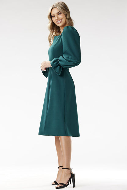   Sukienka Model A695 Bottle Green - awama 