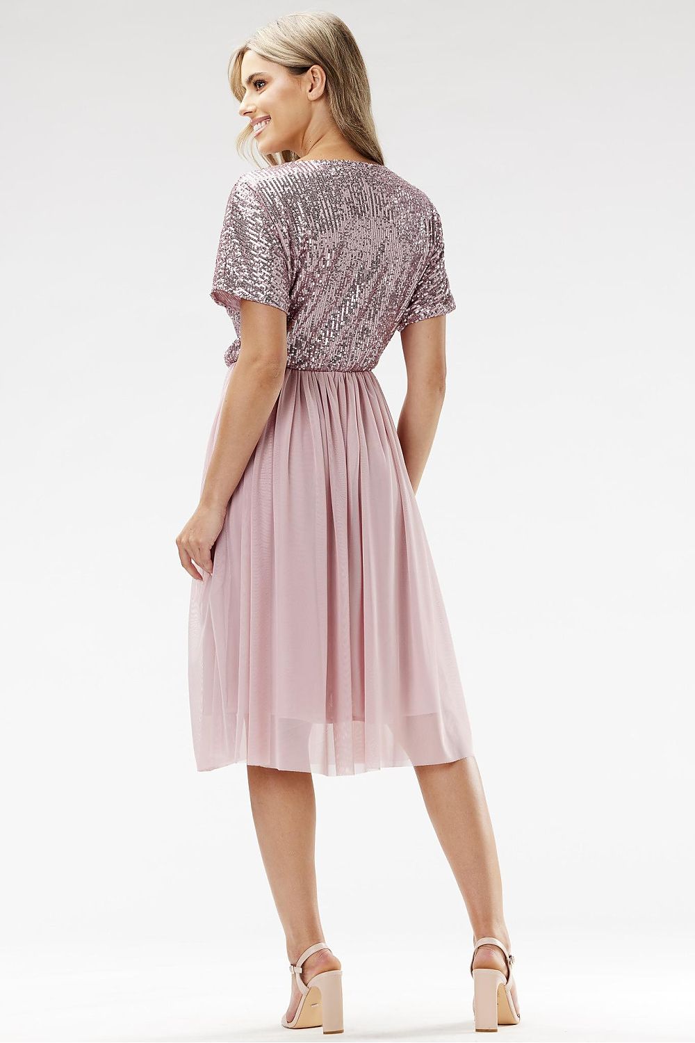  Sukienka Model A689 Pink - awama 