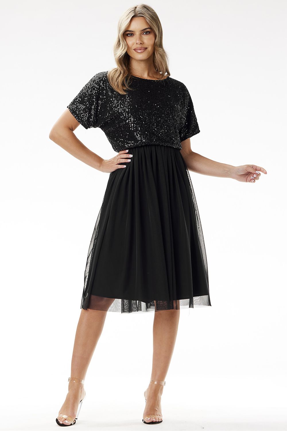  Sukienka Model A689 Black - awama 